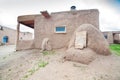 Taos Pueblo - traditional type of Native Indians architecture Royalty Free Stock Photo